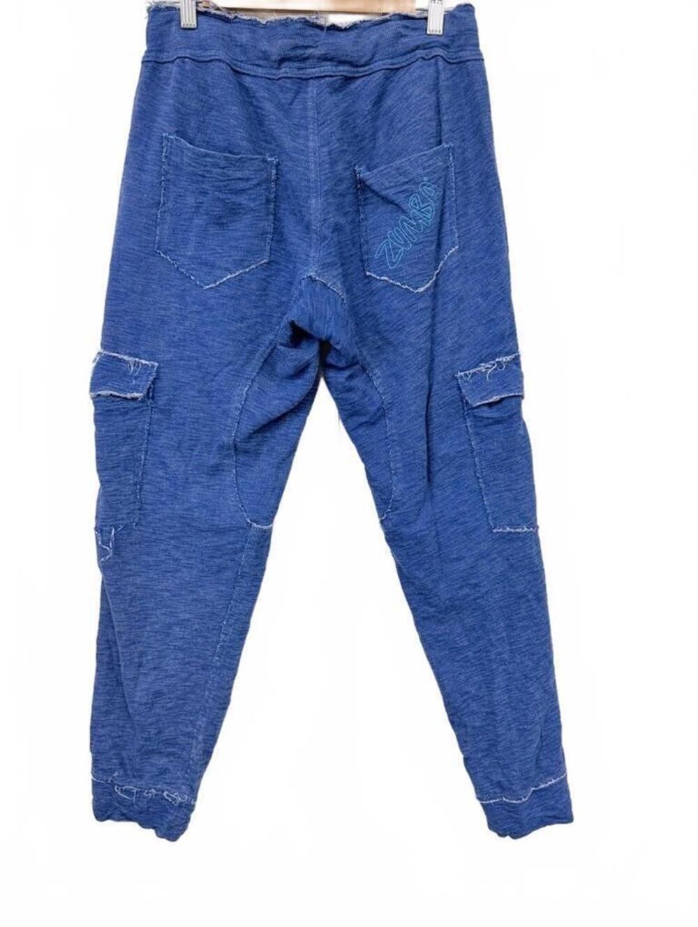 Zumba Wear Women’s Medium Blue Cargo Jogger Pants Drawstring Dance Workout - Picture 3 of 7